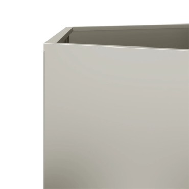 vidaXL Ζαρντινιέρα Κήπου Εξάγωνη 69x60x45 εκ. Χάλυβας καιρού