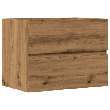 vidaXL Ντουλάπι Μπάνιου Αρτισιανή Δρυς 60x38,5x45cm Επεξ. Ξύλο