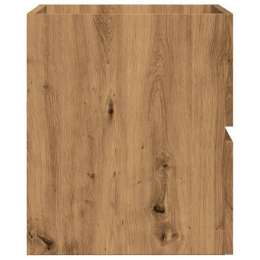 vidaXL Ντουλάπι Μπάνιου Αρτισιανή Δρυς 60x38,5x45cm Επεξ. Ξύλο