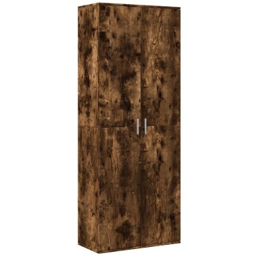 vidaXL Ντουλάπα Καπνιστή Δρυς 70x35x180cm από Επεξεργασμένο Ξύλο 1 τεμ.