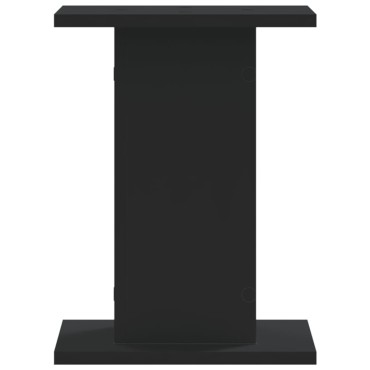 vidaXL Βάσεις Ηχείων 2 Τεμ. Μαύρες 30x30x40 εκ. Επεξ. Ξύλο