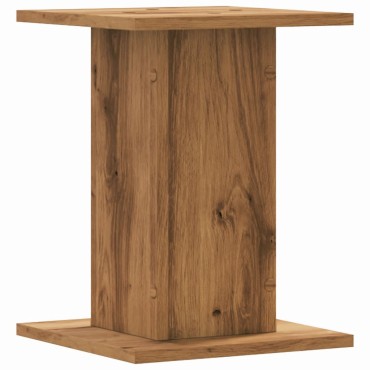 vidaXL Βάσεις Φυτών 2 τεμ. Αρτισιανή Δρυς 30x30x40 εκ. Επεξ. Ξύλο