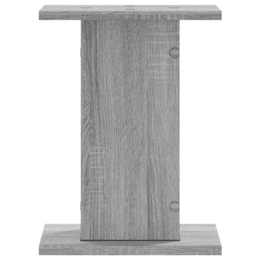 vidaXL Βάσεις Ηχείων 2 Τεμ. Γκρι Sonoma 30x30x40εκ. Επεξεργασμένο Ξύλο