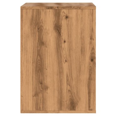 vidaXL Συρταριέρα Γωνιακή Αρτισιανή Δρυς 60x41x58cm Επεξεργ. Ξύλο 1 τεμ.