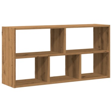 vidaXL Ράφι Τοίχου Αρτισιανή Δρυς 100x25x50cm από Επεξεργασμένο Ξύλο 1 τεμ.
