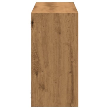 vidaXL Ράφι Τοίχου Αρτισιανή Δρυς 100x25x50cm από Επεξεργασμένο Ξύλο 1 τεμ.