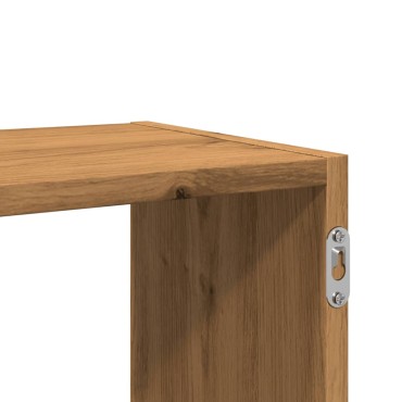 vidaXL Ράφι Τοίχου Αρτισιανή Δρυς 100x25x50cm από Επεξεργασμένο Ξύλο 1 τεμ.
