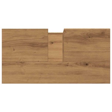 vidaXL Ντουλάπι Μπάνιου τεχνίτης Δρυς 65x33x60cm Επεξεργασμένο Ξύλο 1 τεμ.