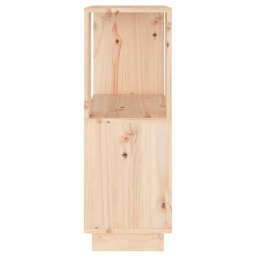 vidaXL Βιβλιοθήκη/Διαχωριστικό Χώρου 51x25x70cm Μασίφ Ξύλο Πεύκου 1 τεμ.