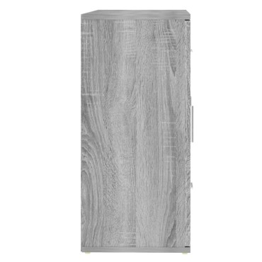 vidaXL Ντουλάπι Γκρι Sonoma 91x29,5x65cm από Επεξεργασμένο Ξύλο 1 τεμ.