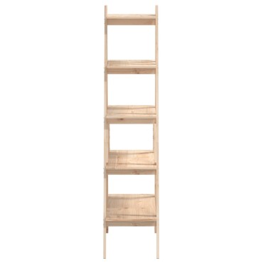 vidaXL Ραφιέρα 5 Επιπέδων Σχήμα Α 110x40x180,5cm Μασίφ Ξύλο Πεύκου 1 τεμ.