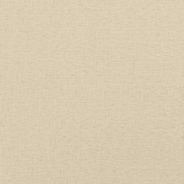 vidaXL Υποπόδιο Κρεμ 60x50x41cm Υφασμάτινο 1 τεμ.