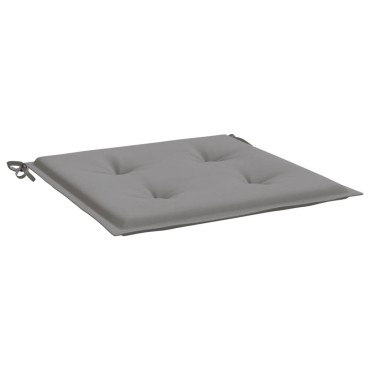 vidaXL Μαξιλάρια Καρέκλας Κήπου 6 τεμ. Γκρι 50x50x3cm Ύφασμα Oxford