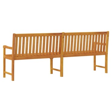 vidaXL Παγκάκι Κήπου από Μασίφ Ξύλο Ακακίας 219x55,5x90cm 1 τεμ.
