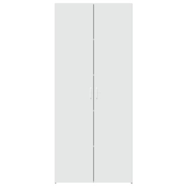 vidaXL Ντουλάπι Λευκό 80x42,5x185cm από Επεξεργασμένο Ξύλο 1 τεμ.