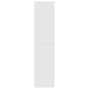 vidaXL Ντουλάπι Λευκό 80x42,5x185cm από Επεξεργασμένο Ξύλο 1 τεμ.