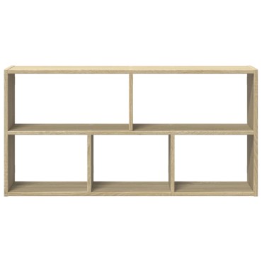 vidaXL Ράφι Τοίχου Sonoma Δρυς 100x25x50cm Επεξεργασμένο Ξύλο 1 τεμ.