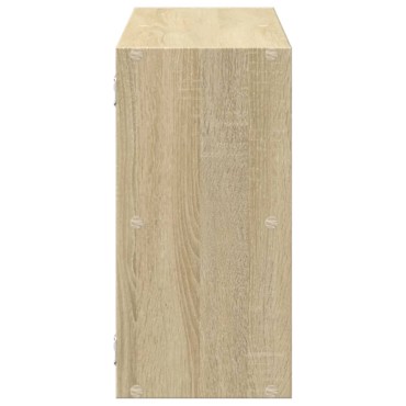 vidaXL Ράφι Τοίχου Sonoma Δρυς 100x25x50cm Επεξεργασμένο Ξύλο 1 τεμ.