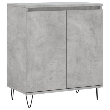 vidaXL Ντουλάπι Γκρι Σκυροδέματος 60x35x70cm Επεξεργασμένο Ξύλο 1 τεμ.