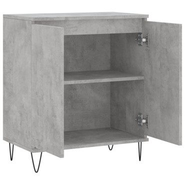 vidaXL Ντουλάπι Γκρι Σκυροδέματος 60x35x70cm Επεξεργασμένο Ξύλο 1 τεμ.