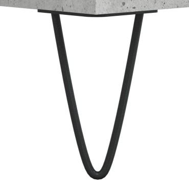 vidaXL Ντουλάπι Γκρι Σκυροδέματος 60x35x70cm Επεξεργασμένο Ξύλο 1 τεμ.