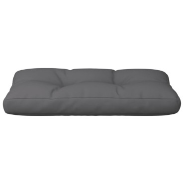 vidaXL Μαξιλάρι Παλέτας Ανθρακί 80x40x12cm Υφασμάτινο
