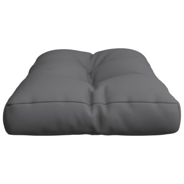 vidaXL Μαξιλάρι Παλέτας Ανθρακί 80x40x12cm Υφασμάτινο