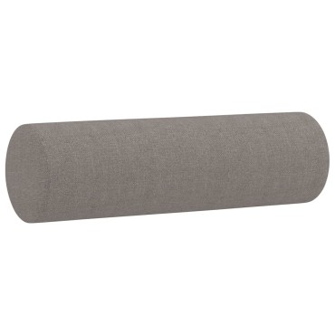 vidaXL Σετ Σαλονιού 3 τεμ. Taupe από Ύφασμα 138x77x80cm  Διθέσιος Τριθέσιος