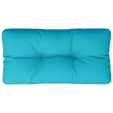 vidaXL Μαξιλάρι Παλέτας Τιρκουάζ 80x40x12cm Υφασμάτινο