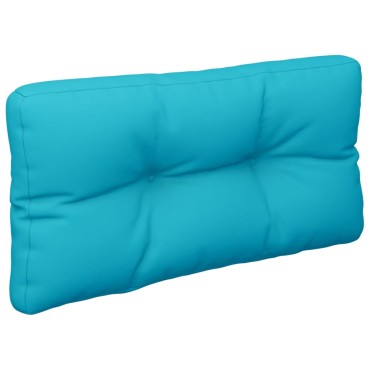 vidaXL Μαξιλάρι Παλέτας Τιρκουάζ 80x40x12cm Υφασμάτινο