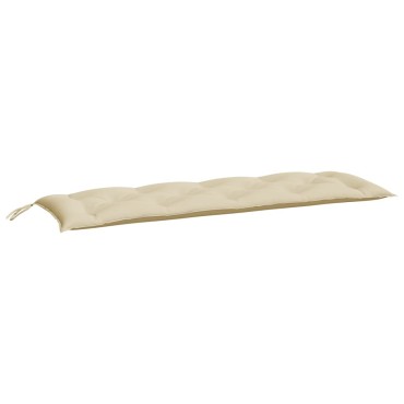 vidaXL Μαξιλάρι Πάγκου Κήπου Μπεζ 150x50x7cm Ύφασμα Oxford