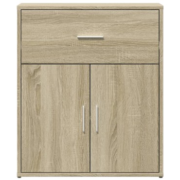 vidaXL Βοηθητικό Ντουλάπι Sonoma Δρυς 60x31x70cm Επεξεργασμένο Ξύλο 1 τεμ.