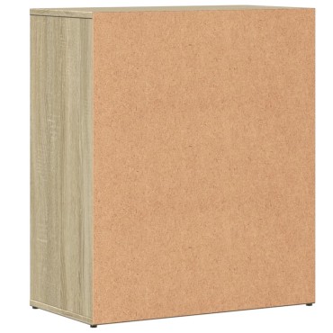 vidaXL Βοηθητικό Ντουλάπι Sonoma Δρυς 60x31x70cm Επεξεργασμένο Ξύλο 1 τεμ.