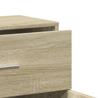 vidaXL Βοηθητικό Ντουλάπι Sonoma Δρυς 60x31x70cm Επεξεργασμένο Ξύλο 1 τεμ.