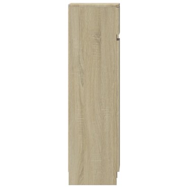vidaXL Παπουτσοθήκη Sonoma Δρυς 100,5x28x100cm από Επεξεργασμένο Ξύλο