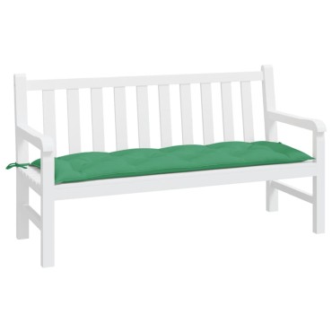 vidaXL Μαξιλάρι Πάγκου Κήπου Πράσινο 150x50x7cm Ύφασμα Oxford