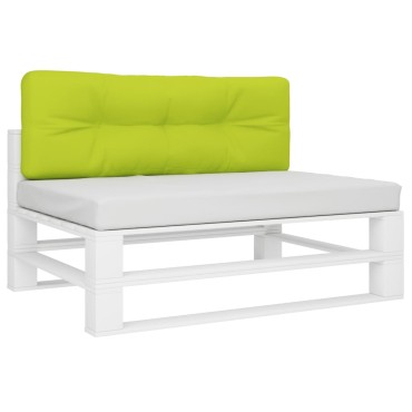 vidaXL Μαξιλάρι Παλέτας Αν. Πράσινο 120x40x12cm Υφασμάτινο