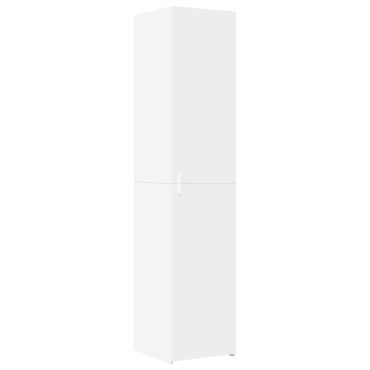 vidaXL Ντουλάπι Αποθήκευσης Στενό Λευκό 40x42,5x225cm Επεξεργ. Ξύλο 1 τεμ.