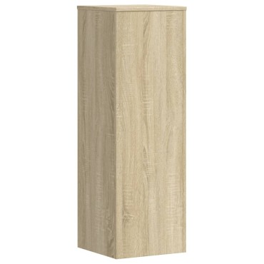 vidaXL Βάσεις Φυτών Sonoma Δρυς 33x33x100εκ. Επεξεργασμένο Ξύλο