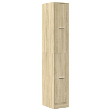 vidaXL Συρταριέρα Γενικής Χρήσης Sonoma Δρυς 30x41x174,5cm Επεξ. Ξύλο 1 τεμ.