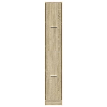 vidaXL Συρταριέρα Γενικής Χρήσης Sonoma Δρυς 30x41x174,5cm Επεξ. Ξύλο 1 τεμ.