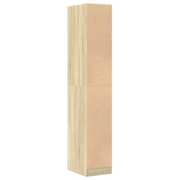 vidaXL Συρταριέρα Γενικής Χρήσης Sonoma Δρυς 30x41x174,5cm Επεξ. Ξύλο 1 τεμ.