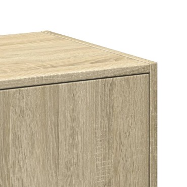 vidaXL Συρταριέρα Γενικής Χρήσης Sonoma Δρυς 30x41x174,5cm Επεξ. Ξύλο 1 τεμ.