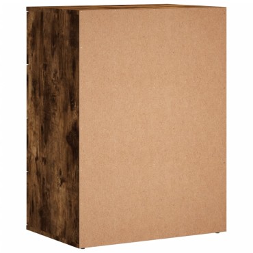 vidaXL Συρταριέρα Καπνιστή Δρυς 60x39x80cm από Επεξεργ. Ξύλο 1 τεμ.