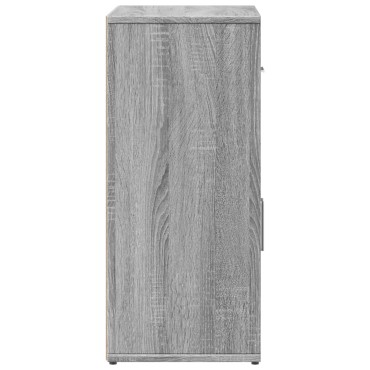 vidaXL Βοηθητικό Ντουλάπι Γκρι Sonoma 60x31x70cm Επεξεργασμένο Ξύλο 1 τεμ.