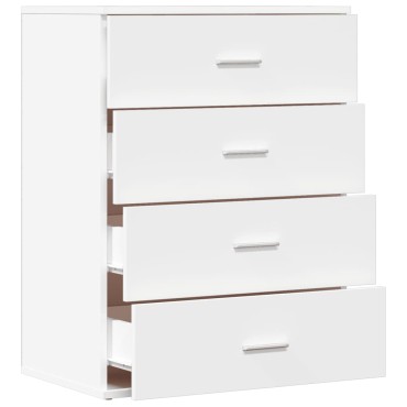 vidaXL Βοηθητικό Ντουλάπι Λευκή 60x39x80cm Επεξεργασμένο Ξύλο 1 τεμ.