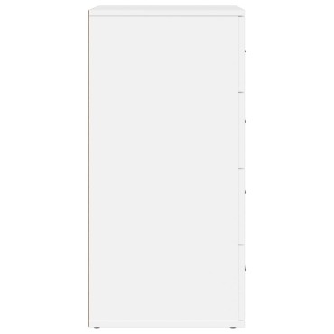 vidaXL Βοηθητικό Ντουλάπι Λευκή 60x39x80cm Επεξεργασμένο Ξύλο 1 τεμ.