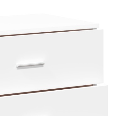 vidaXL Βοηθητικό Ντουλάπι Λευκή 60x39x80cm Επεξεργασμένο Ξύλο 1 τεμ.