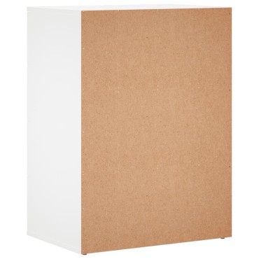 vidaXL Βοηθητικά Ντουλάπια 2 τεμ. Λευκή 60x39x80cm Επεξεργ. Ξύλο
