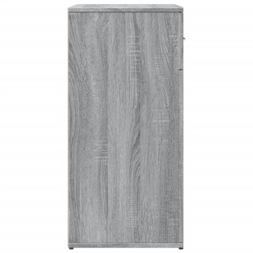 vidaXL Μπουφές Γκρι Sonoma 79x38x80cm από Επεξεργασμένο Ξύλο 1 τεμ.